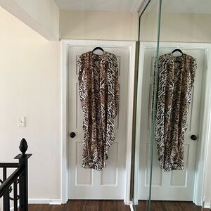 Shawl Dawls Animal Print Dress